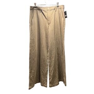 Kut From The Kloth Women's Meg High Rise Wide Leg Pants Trousers Olive